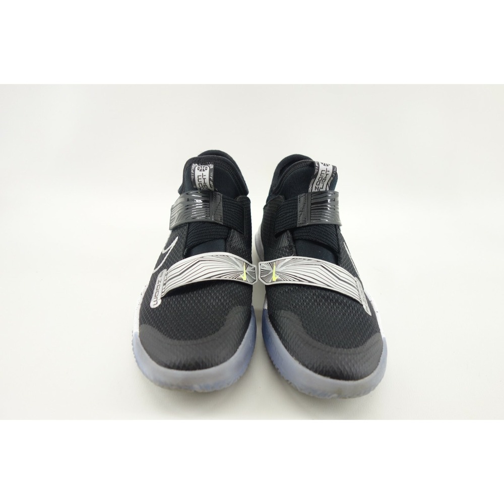 Nike Zoom Flight (GS) Black White Basketball Fashion Shoes Youth Size 6Y US - Picture 3 of 7